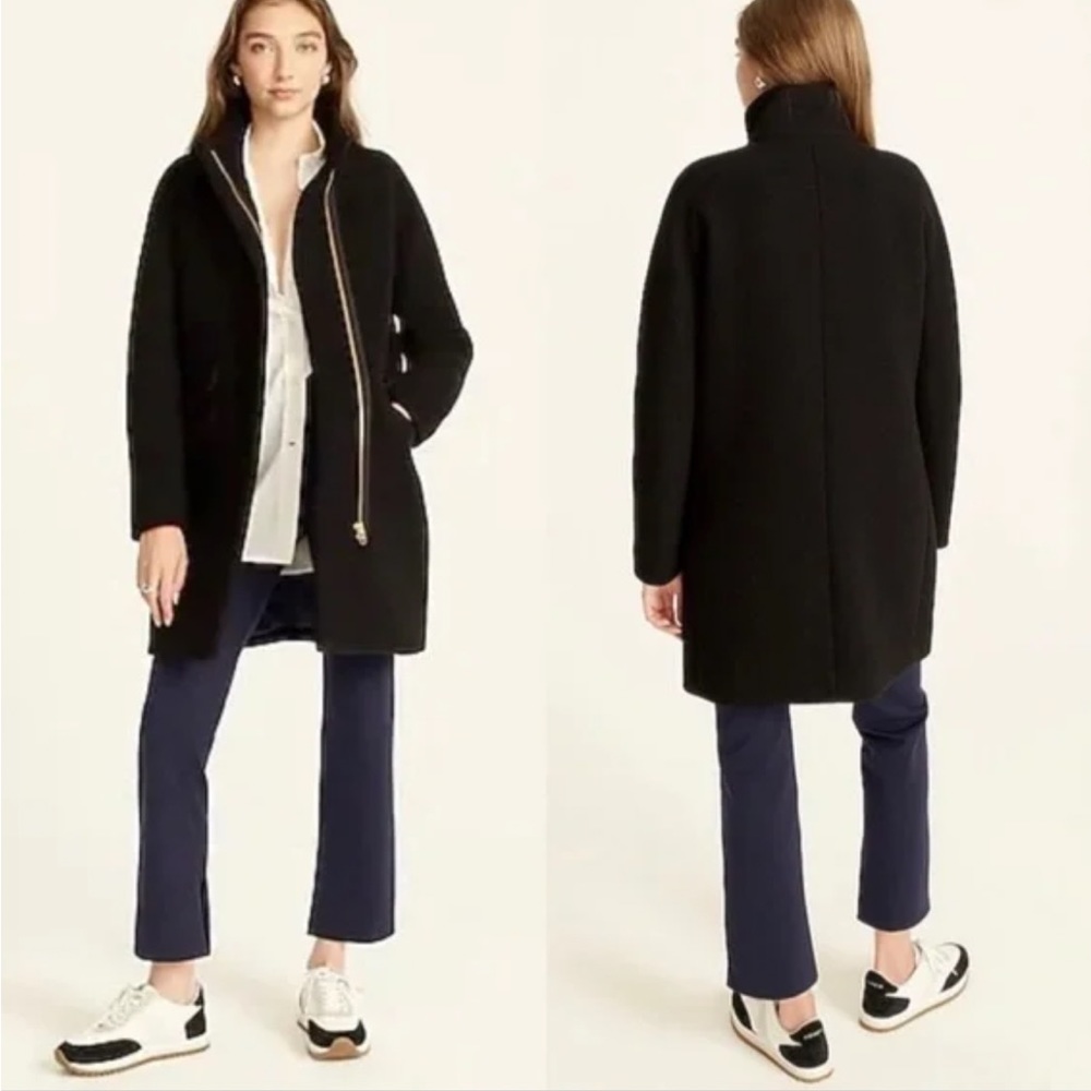 J Crew Stadium Wool Coat